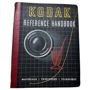 Kodak Reference Handbook: Materials. Processes. Technique 1948 Ring Bound